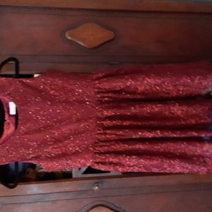 NWOT Ruby red dress from the Place sz 14